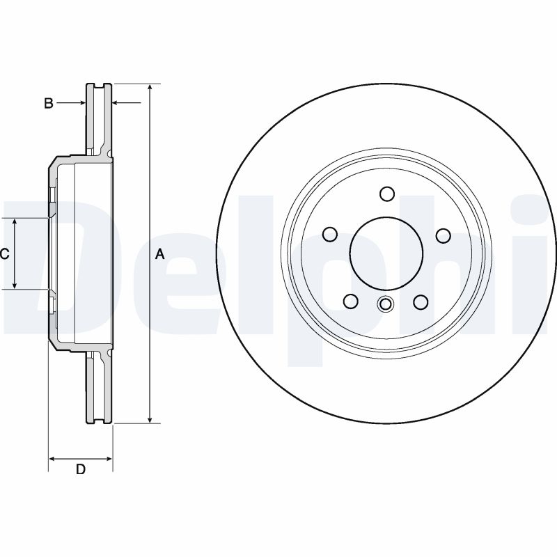 Discofreno - BG4753C DELPHI