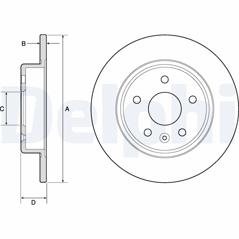 Discofreno - BG4761C DELPHI