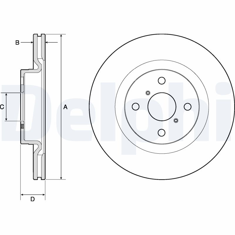 Discofreno - BG4762C DELPHI