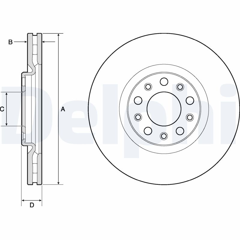 Discofreno - BG4763C DELPHI