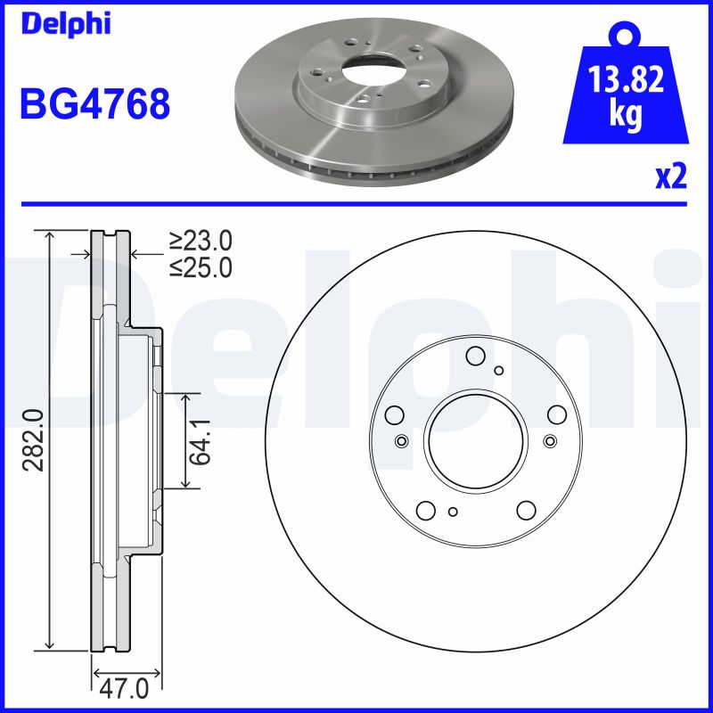 Discofreno - BG4768 DELPHI