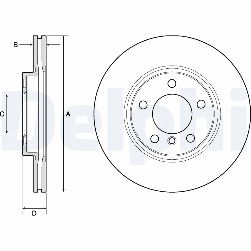 Discofreno - BG4771C DELPHI