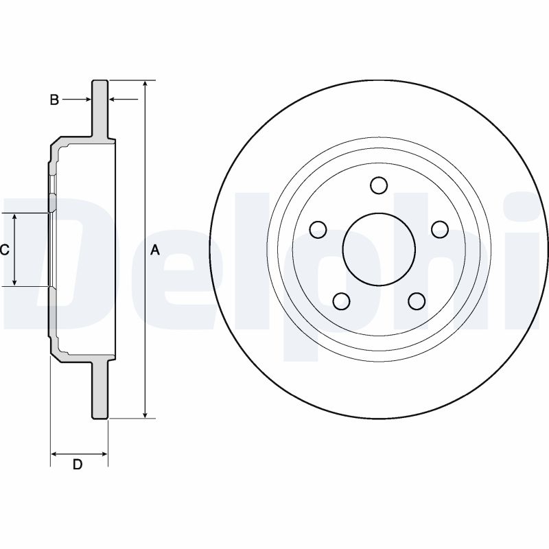 Discofreno - BG4772C DELPHI