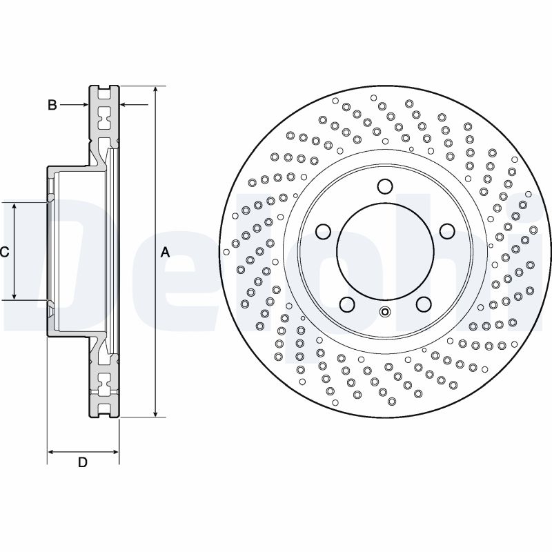 Discofreno - BG4781C DELPHI