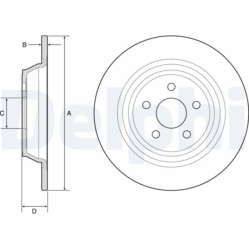 Discofreno - BG4782C DELPHI