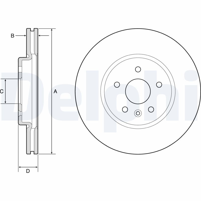 Discofreno - BG4783C DELPHI