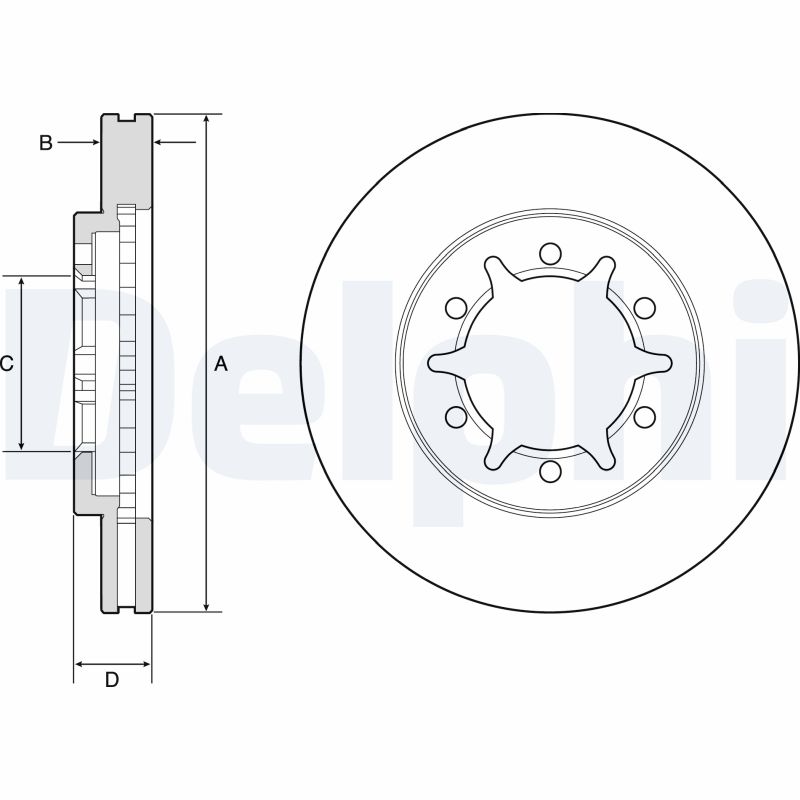 Discofreno - BG4795C DELPHI