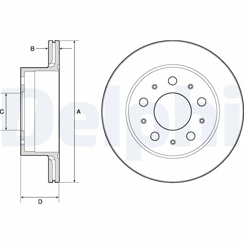 Discofreno - BG4796C DELPHI