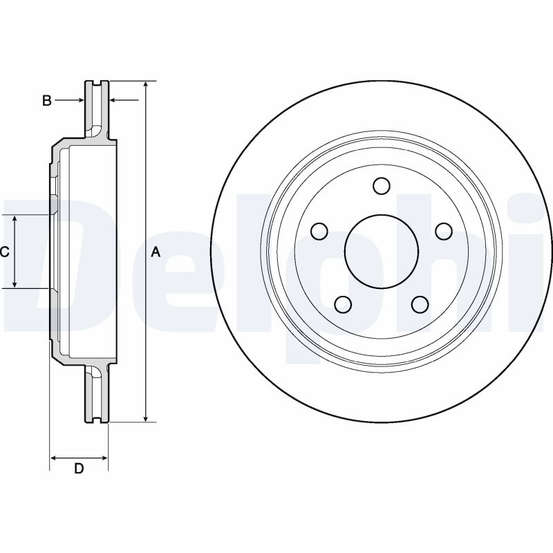 Discofreno - BG4802C DELPHI