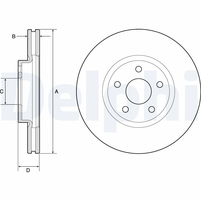 Discofreno - BG4803C DELPHI
