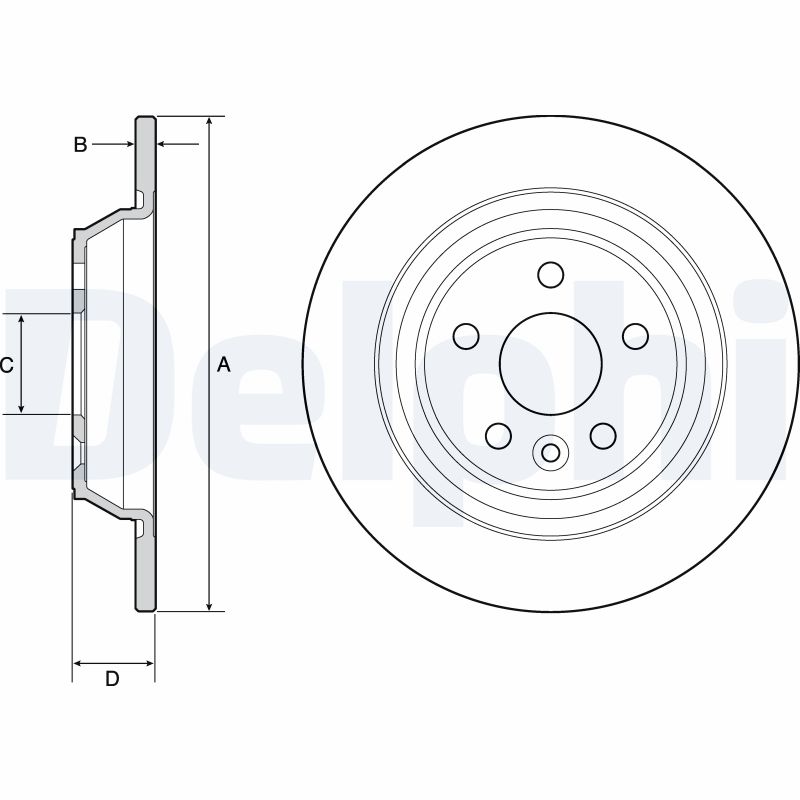 Discofreno - BG4804C DELPHI