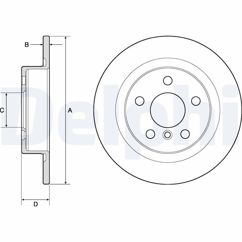 Discofreno - BG4812C DELPHI