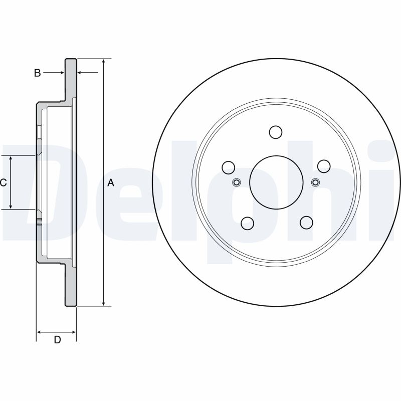 Discofreno - BG4928C DELPHI
