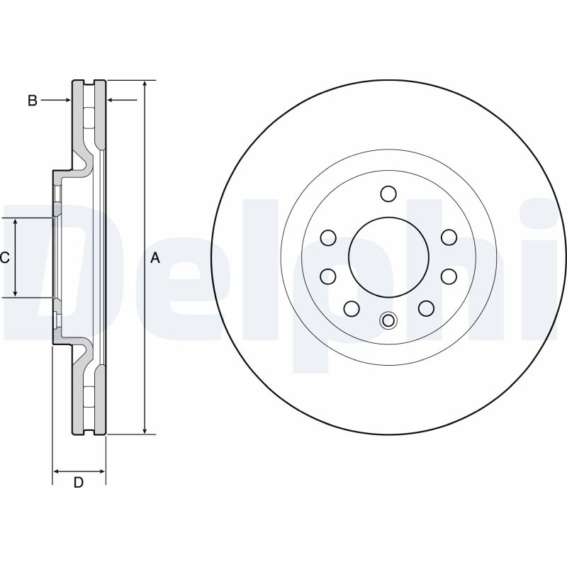 Discofreno - BG4944C DELPHI