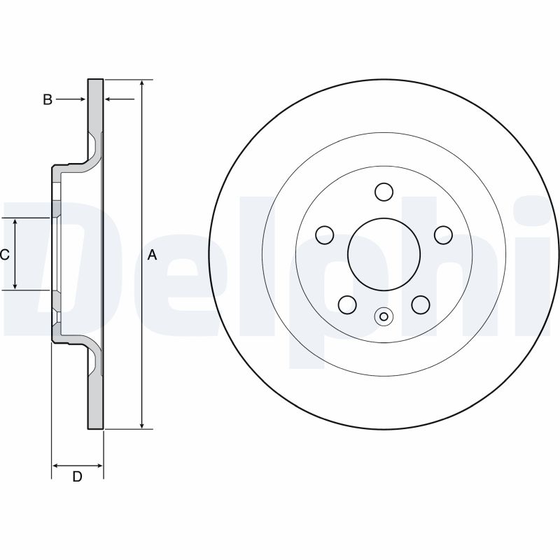 Discofreno - BG4950C DELPHI