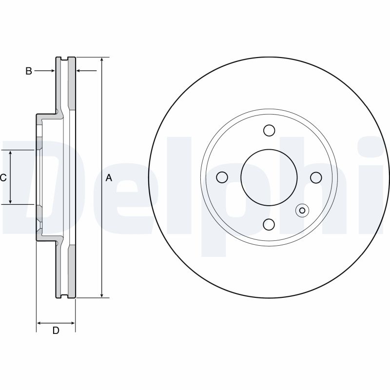 Discofreno - BG4951C DELPHI