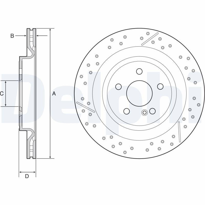 Discofreno - BG4958C DELPHI
