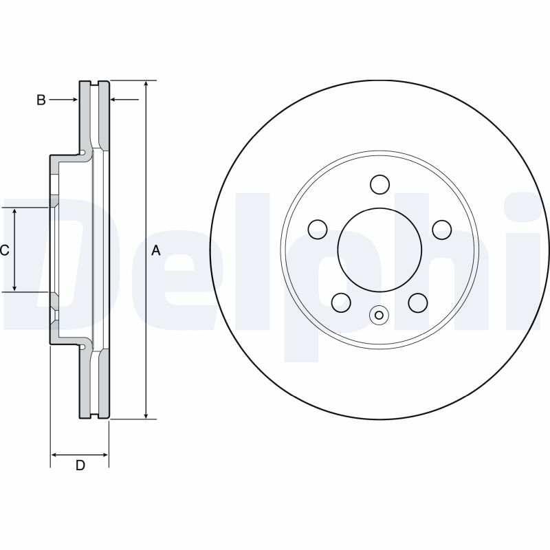 Discofreno - BG4963C DELPHI