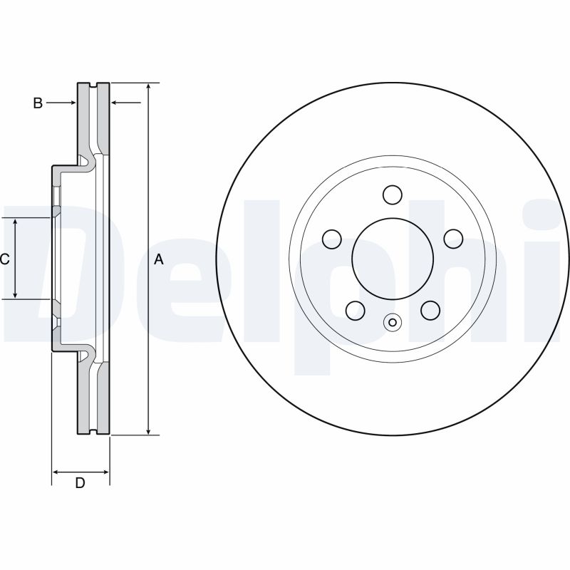 Discofreno - BG4965C DELPHI