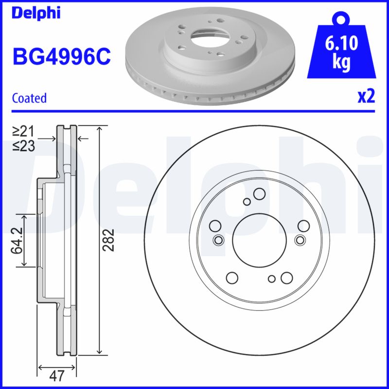 Discofreno - BG4996C DELPHI