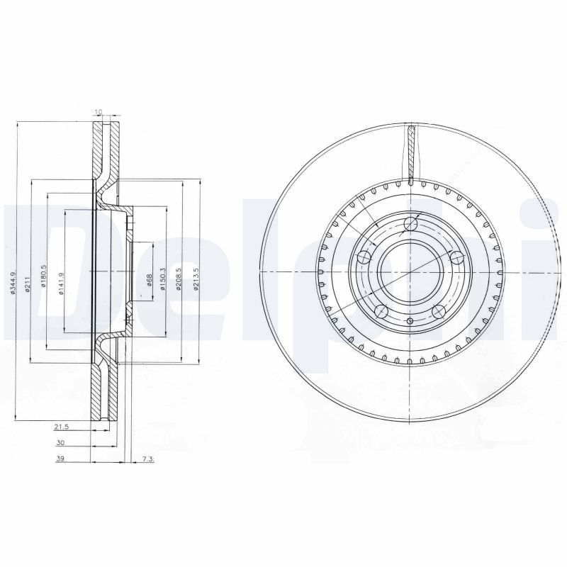 Discofreno - BG9003 DELPHI
