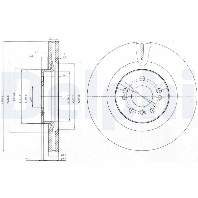 Discofreno - BG9013 DELPHI