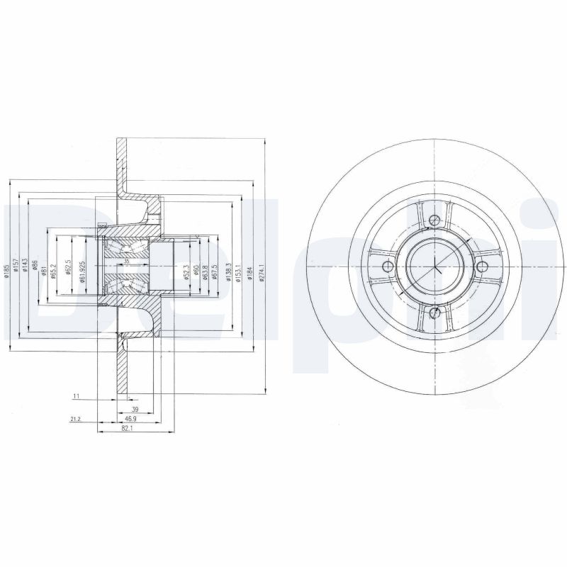 Discofreno - BG9029RSC DELPHI
