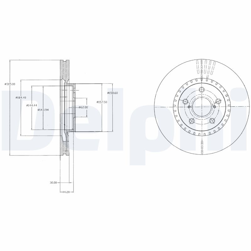 Discofreno - BG9074 DELPHI