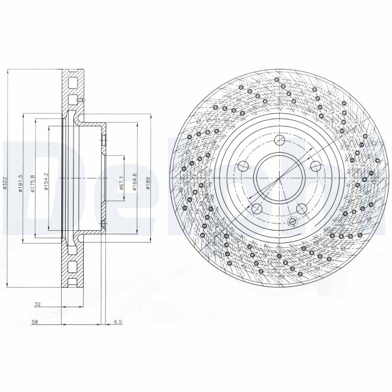 Discofreno - BG9076C DELPHI