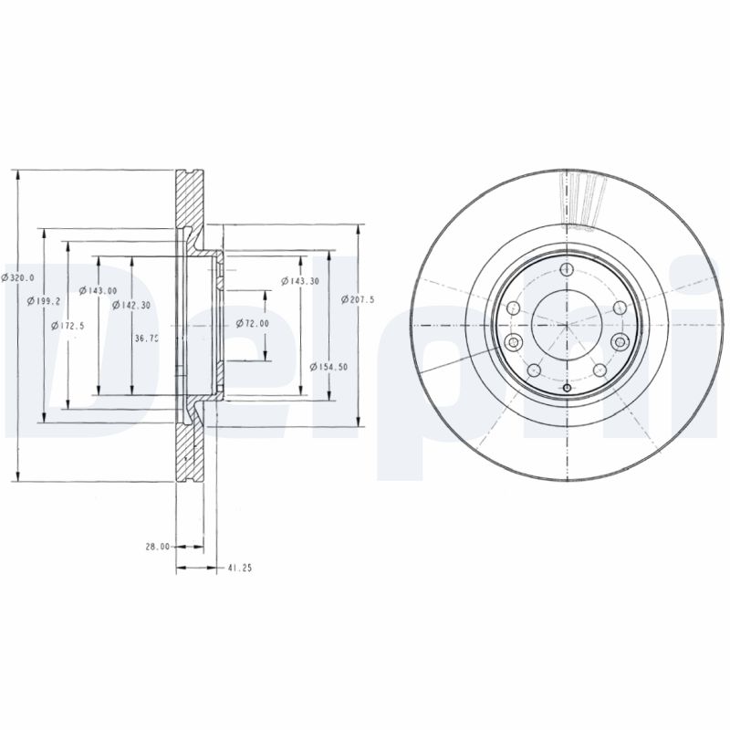 Discofreno - BG9104 DELPHI