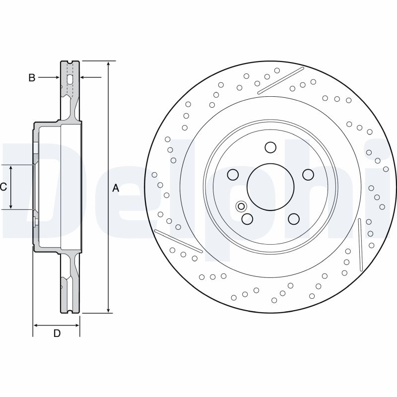 Discofreno - BG9118C DELPHI