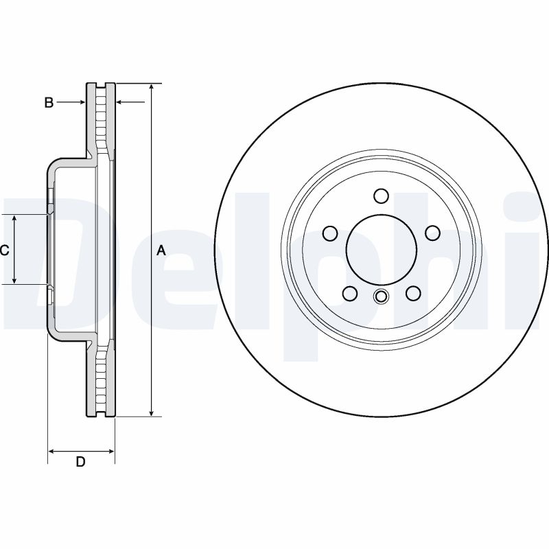 Discofreno - BG9158C DELPHI