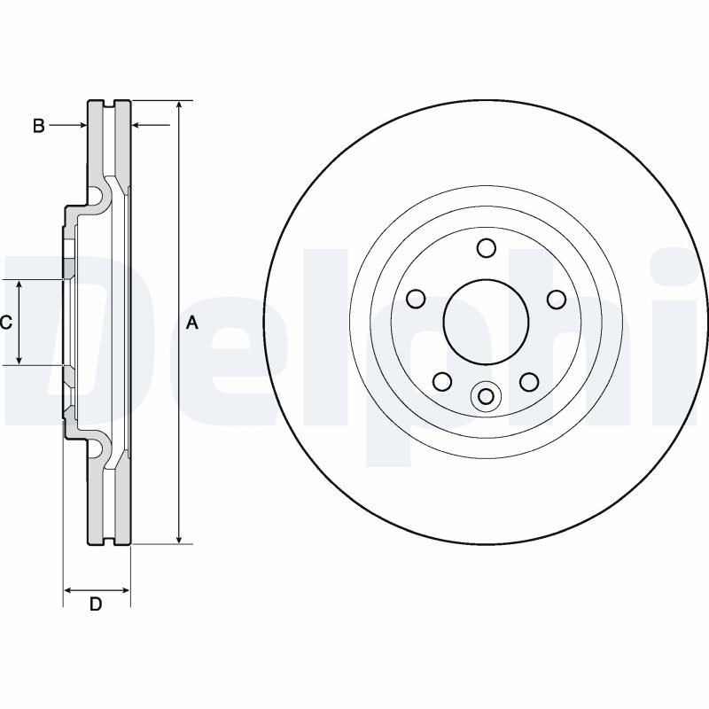 Discofreno - BG9166C DELPHI