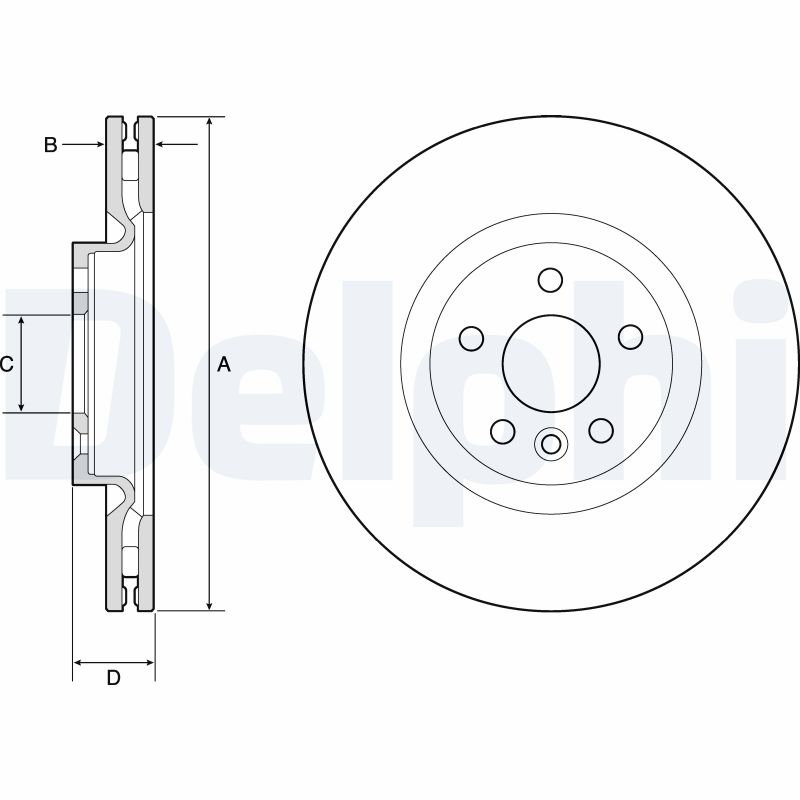 Discofreno - BG9183C DELPHI