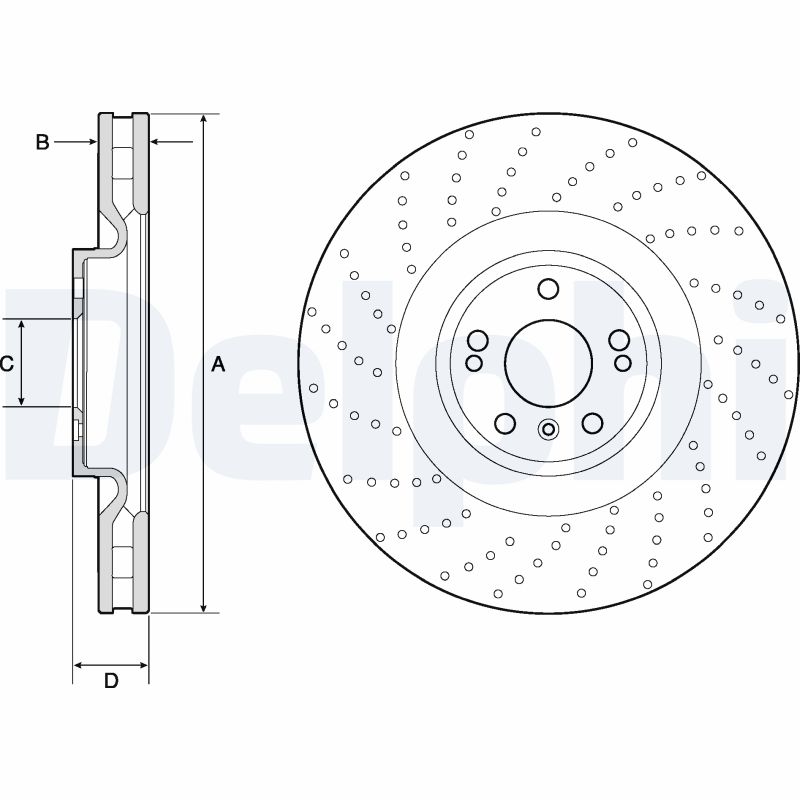 Discofreno - BG9185C DELPHI