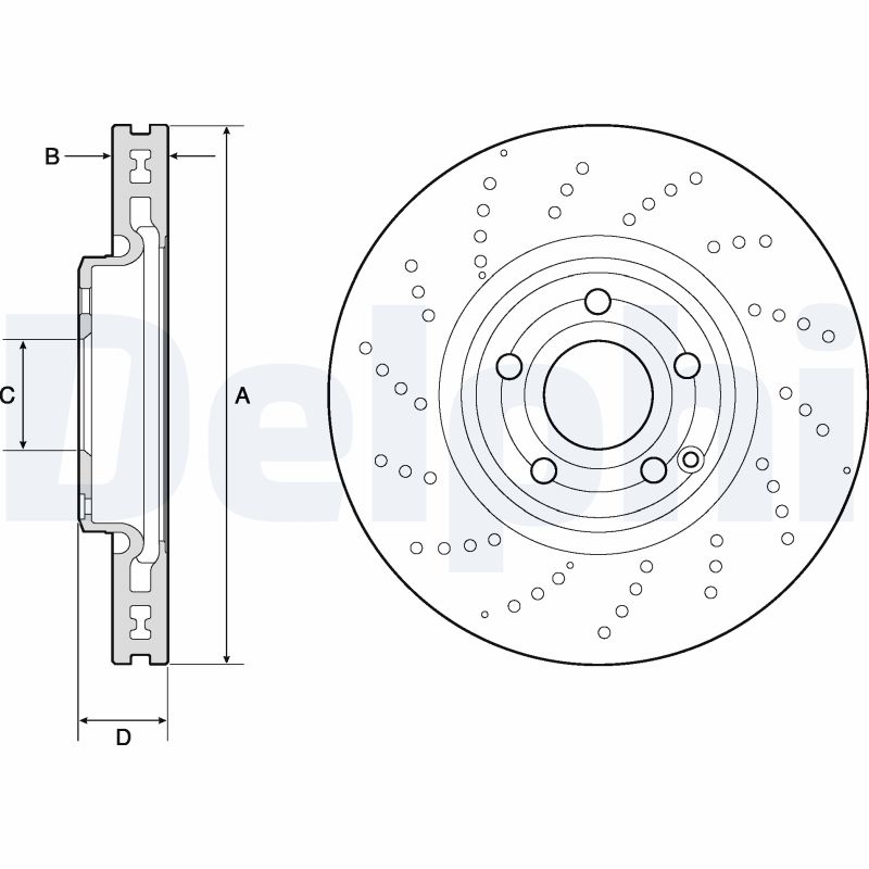 Discofreno - BG9189C DELPHI