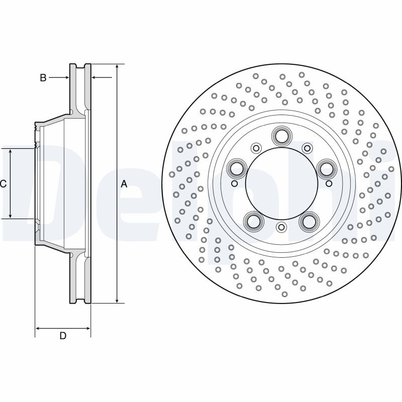 Discofreno - BG9226C DELPHI