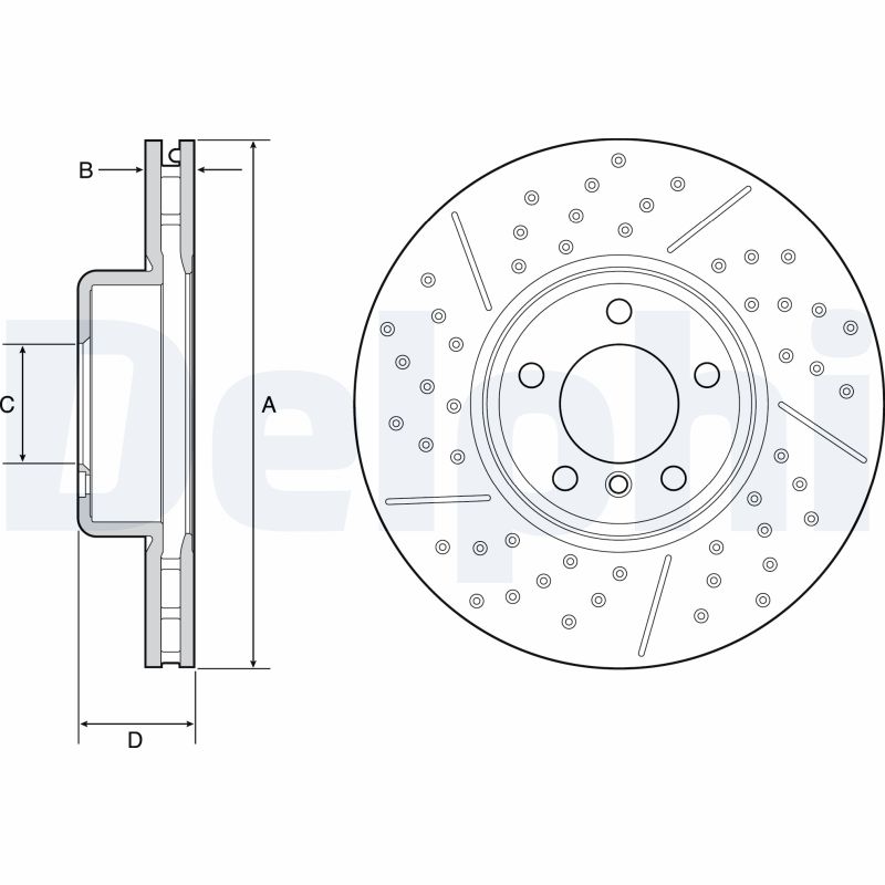 Discofreno - BG9234C DELPHI