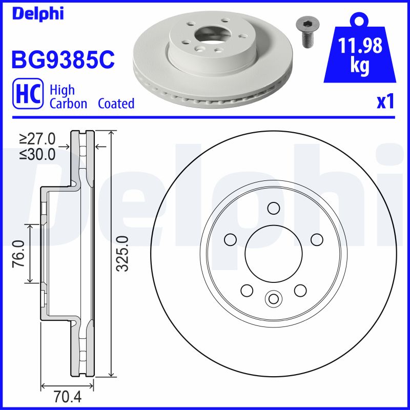 Discofreno - BG9385C DELPHI