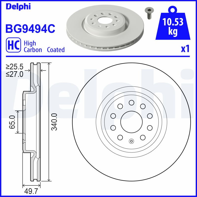 Discofreno - BG9494C DELPHI