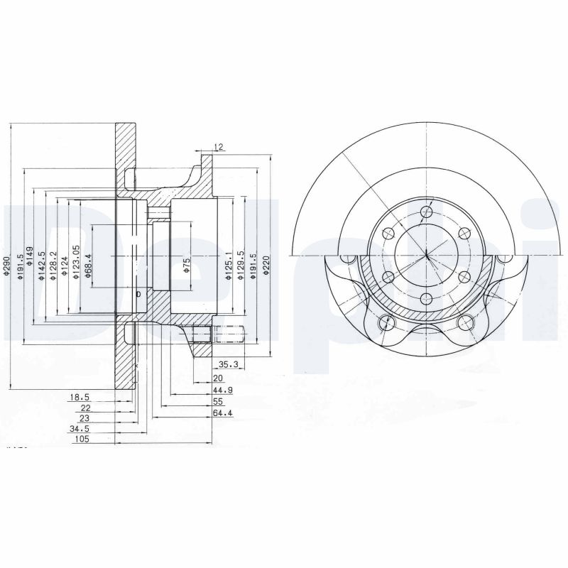 Discofreno - BG9722 DELPHI