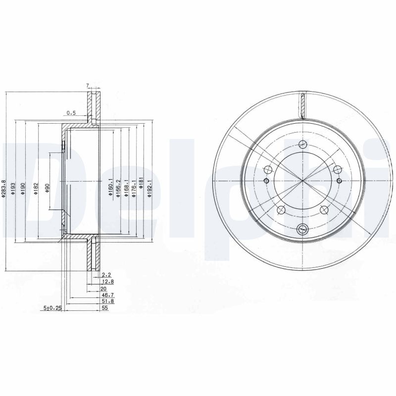 Discofreno - BG9849 DELPHI