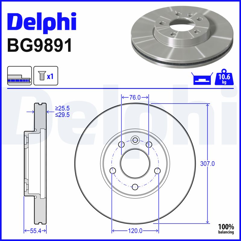 Discofreno - BG9891 DELPHI
