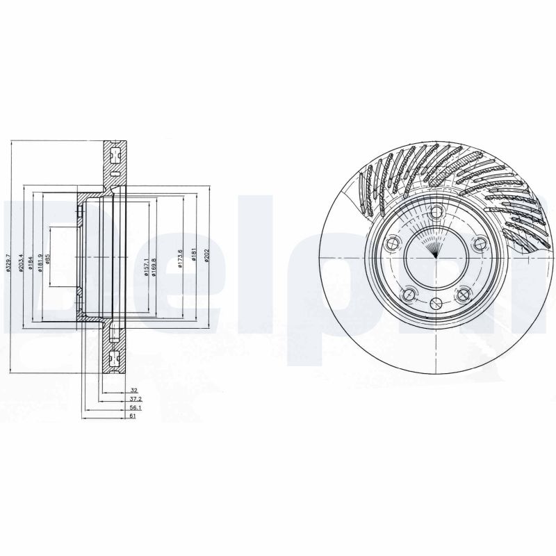 Discofreno - BG9949 DELPHI