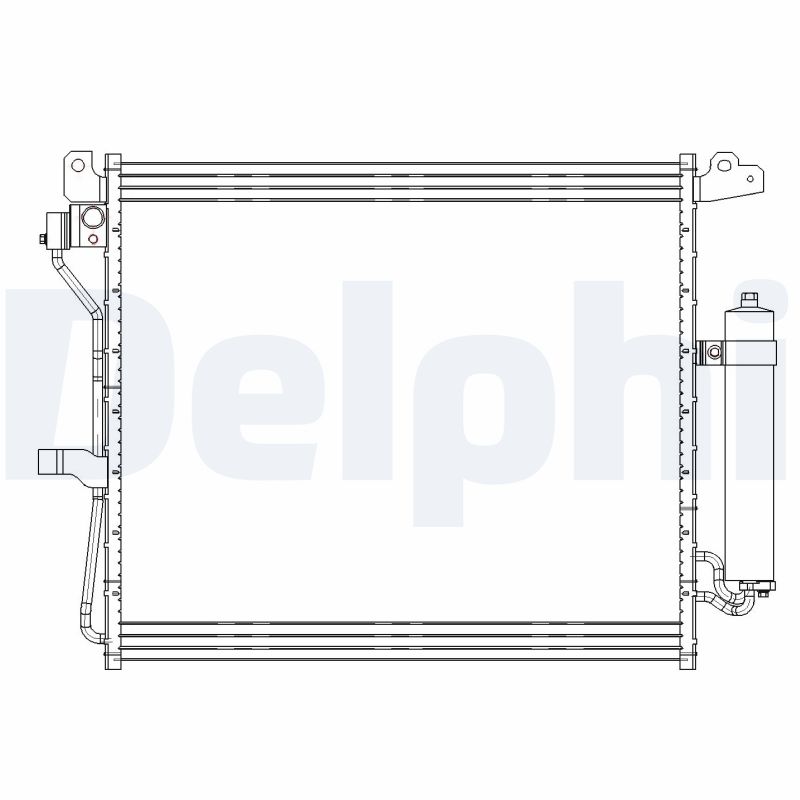Condensatore, Climatizzatore - CF20228 DELPHI