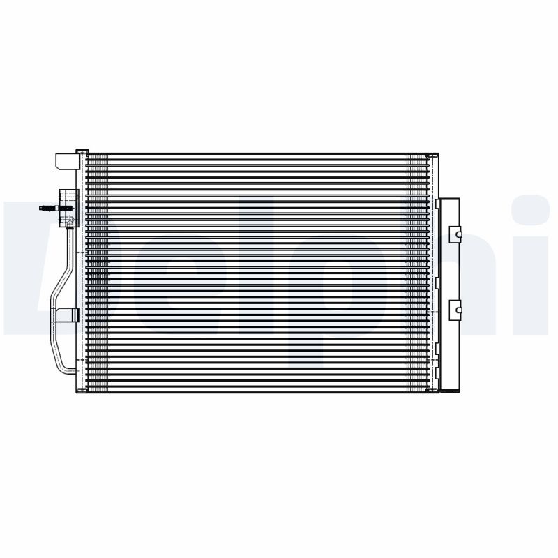 Condenser, air conditioning - CF20266 DELPHI