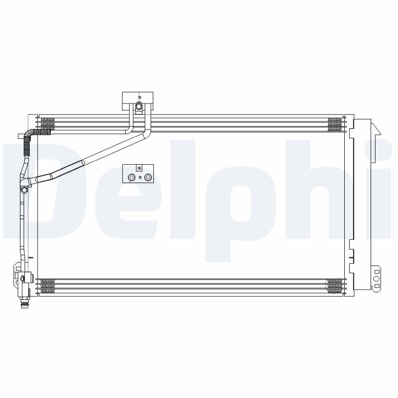 Condenser, air conditioning - CF20309 DELPHI