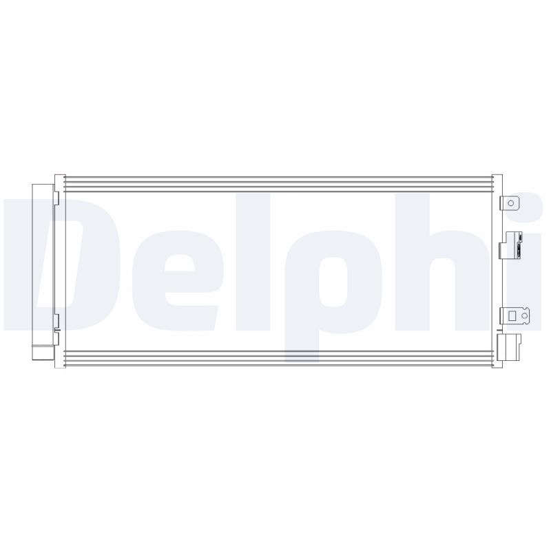 Condenser, air conditioning - CF20381 DELPHI