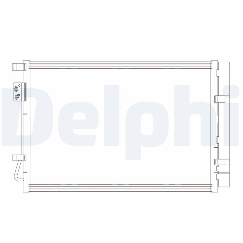 Condensatore, Climatizzatore - CF20414 DELPHI
