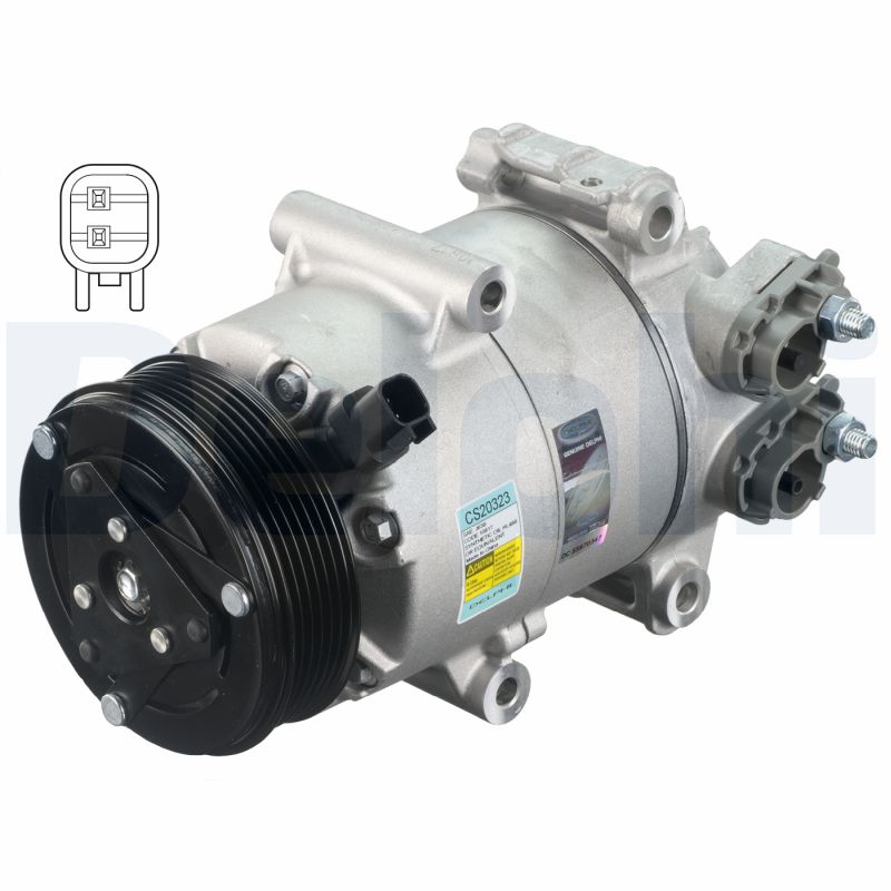 Compressor, air conditioning - CS20323 DELPHI
